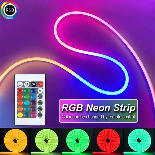 Neon LED Strip Lights USB 5V Strip IP65 Waterproof Control L