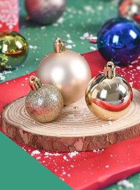 Xmas Tree Ornaments Shatterproof 24pcs 4cm Xmas Balls Bauble