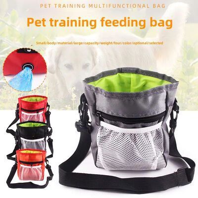 Portable Travel Dog Snack Treat Bags Easy Storage Belt Bag P