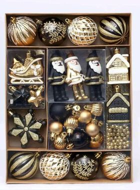 50ct Christmas Ball Ornaments for Christmas Trees Shatterpro