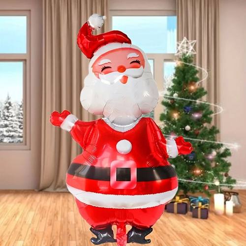 119cm Large Santa Claus Aluminum Foil Balloon for Christmas