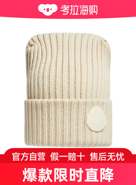 Moncler 徽标贴羊毛帽子 I209W3B00004M1115