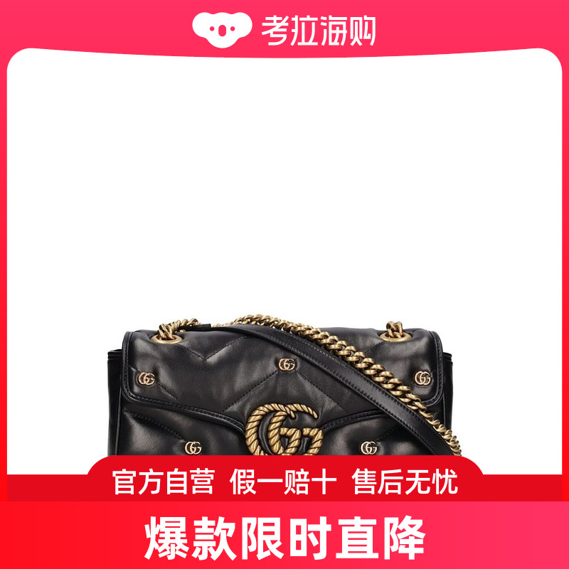 Gucci 古驰 女士 GG Marmont小号皮革单肩包 箱包皮具/热销女包/男包 通用款女包 原图主图