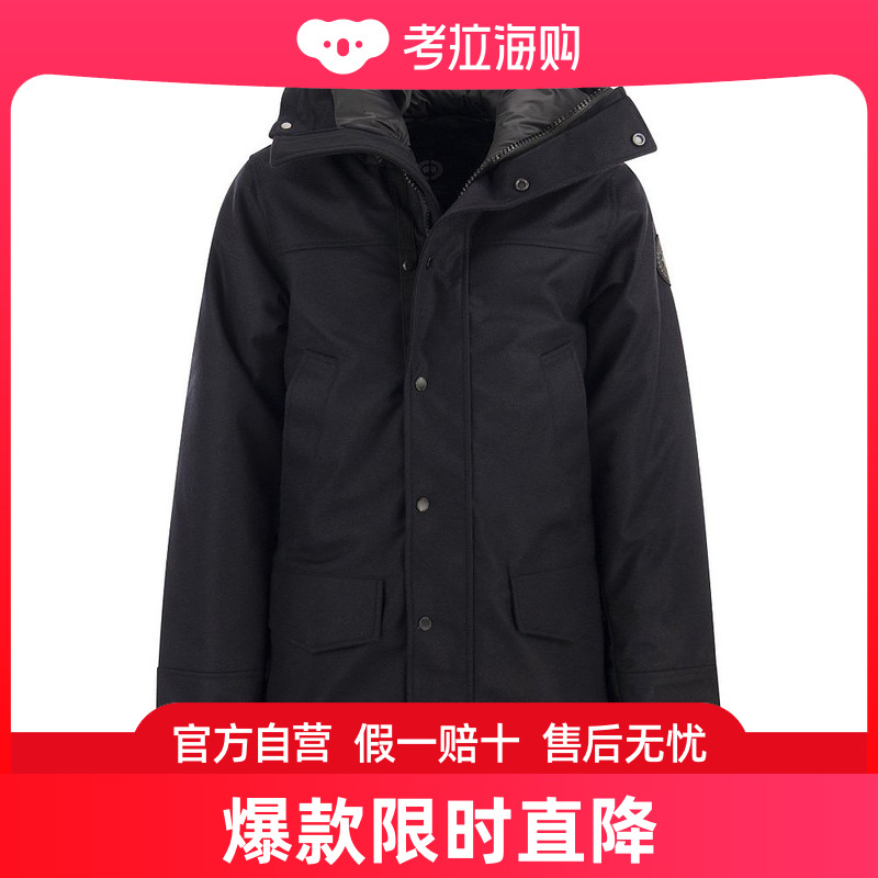 Canada Goose 加拿大鹅 男士 Langford 连帽派克大衣 2062M1 男装 毛呢大衣 原图主图