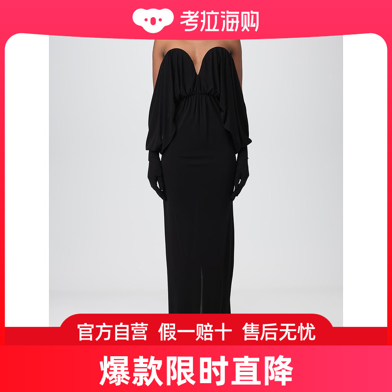 Saint Laurent 圣罗兰 女士 粘胶纤维连衣裙 740962Y7F93 女装/女士精品 连衣裙 原图主图