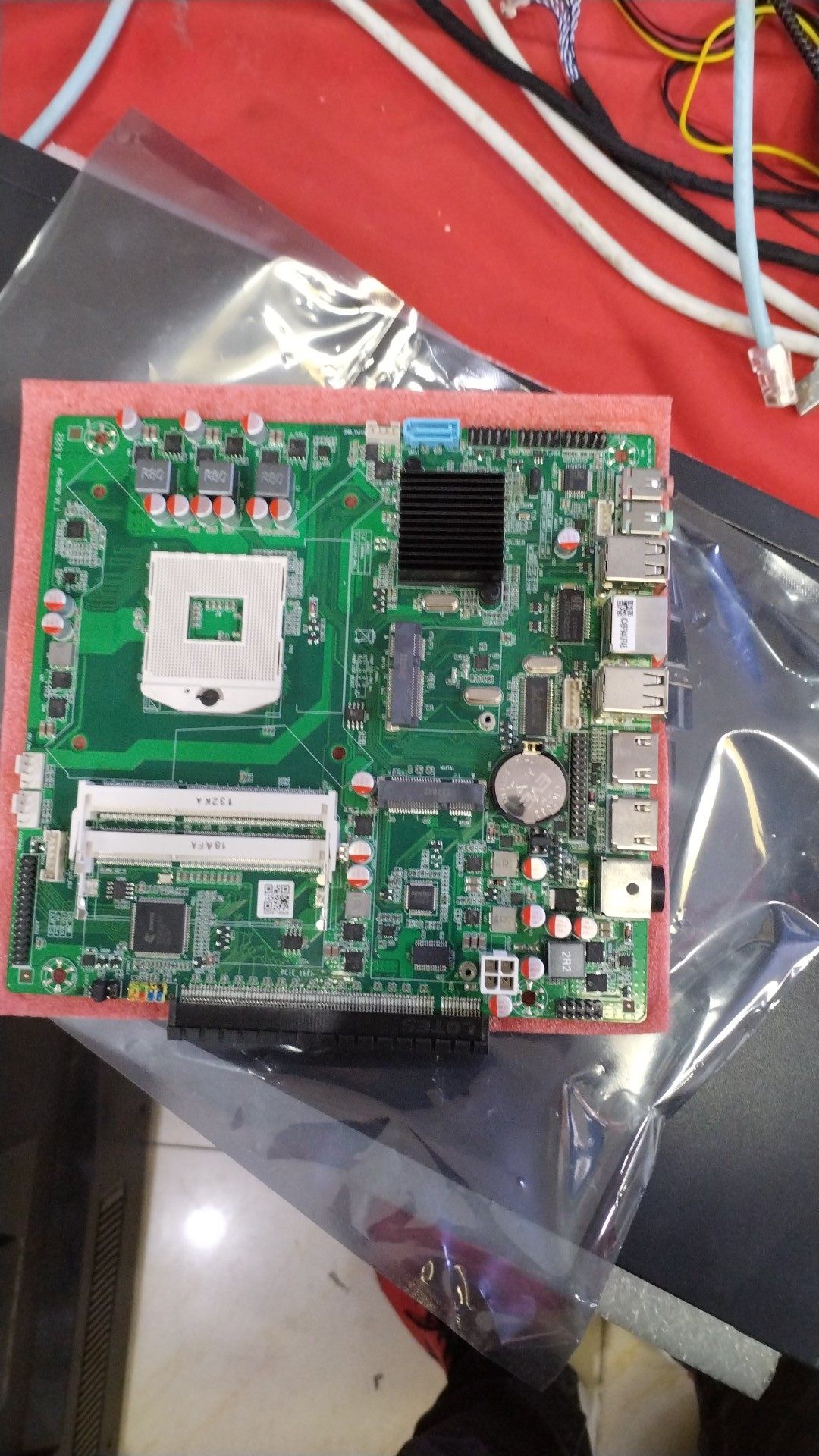 全新一体机独显H55一代i3i5i7笔记本CPU专用主板