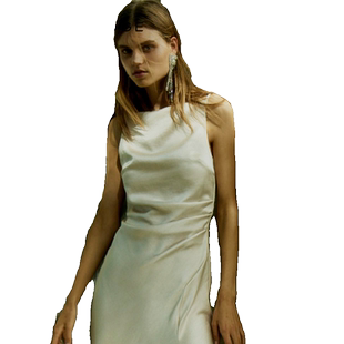 BECBRIDGE THE DREAMER 伴娘系列一字肩连衣裙 BM-10608