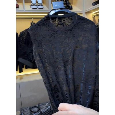 T628黑色原版质量原版布料M3XLP27