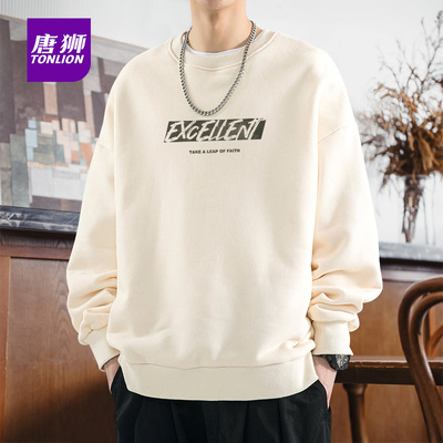 唐狮旗舰店420G重磅奥利绒卫衣男