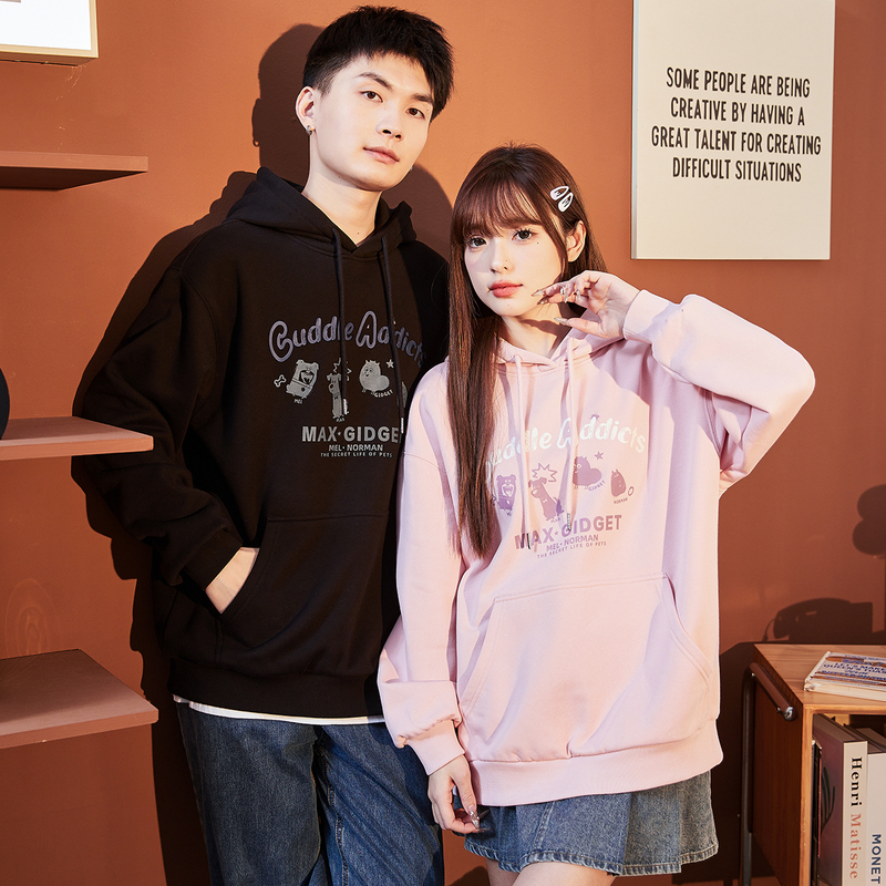 唐狮情侣卫衣男士春秋季新款上衣