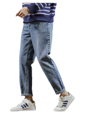 男士牛仔长裤唐狮春秋季