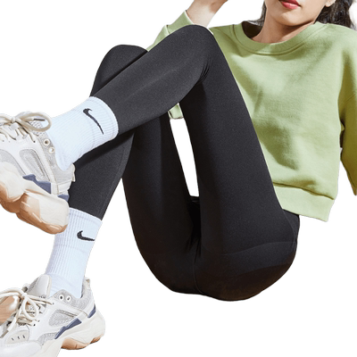 打底裤女外穿鲨鱼皮裤芭比裤黑色