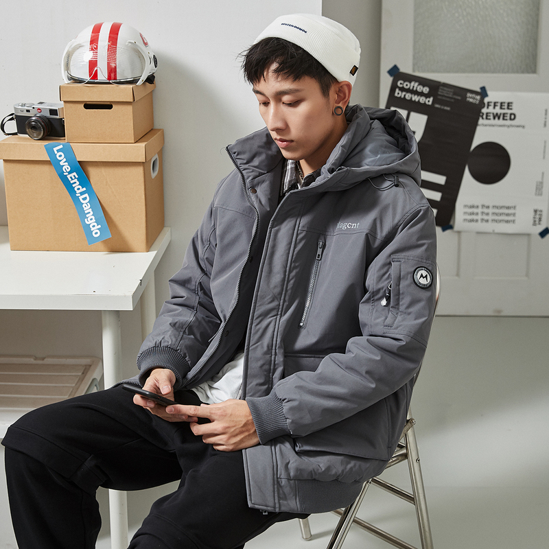 唐狮2022年冬季新款棉衣男工装棉服韩版短款加厚棉袄潮牌宽松外套