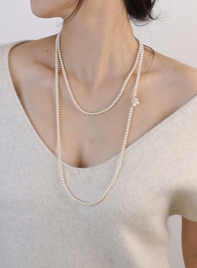 微合TINYHE米雪纯银珍珠项链