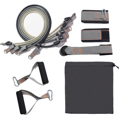 跨境批发乳胶拉力器11件套100lb