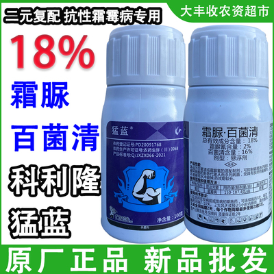 猛蓝杀菌剂防治黄叶干尖病