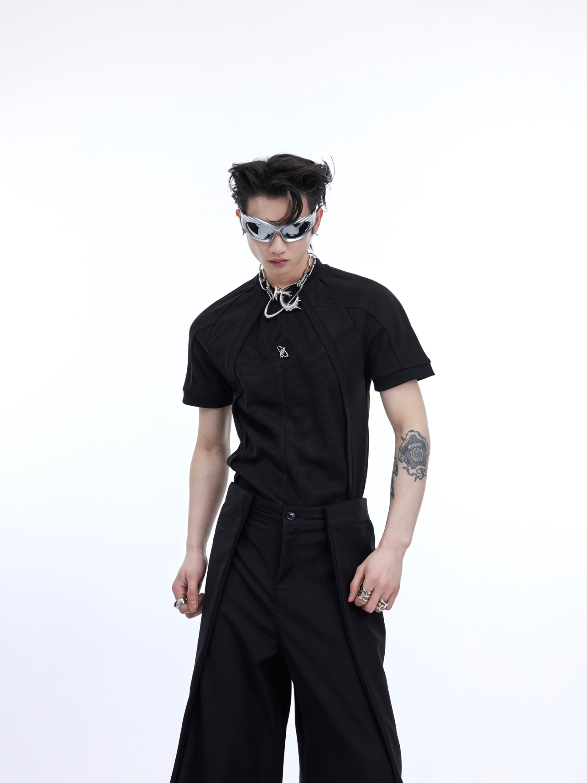 CulturE小众无性别修身短袖T恤