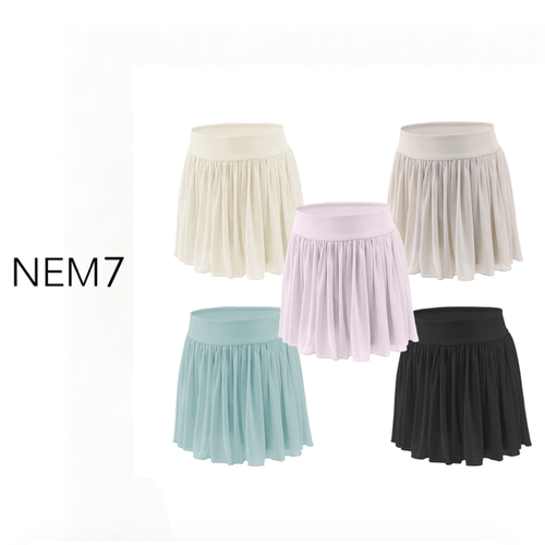 NEM72026高腰显瘦百褶裙裤