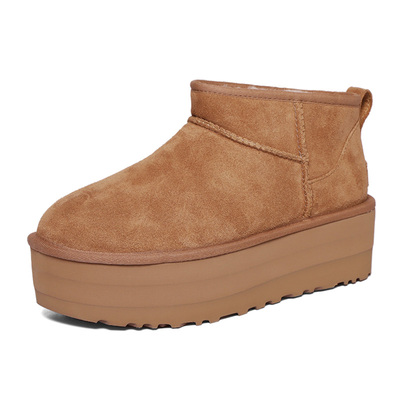 UGG女士厚底保暖休闲短筒雪地靴