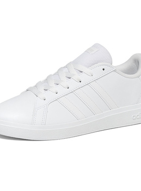 Adidas/阿迪达斯GRAND COURT女鞋运动板鞋百搭休闲鞋小白鞋FZ6158