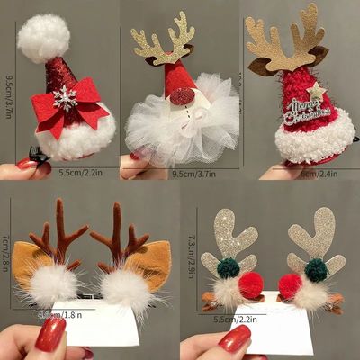 Christmas Headband Christmas Hair Clips Party Favors Christm
