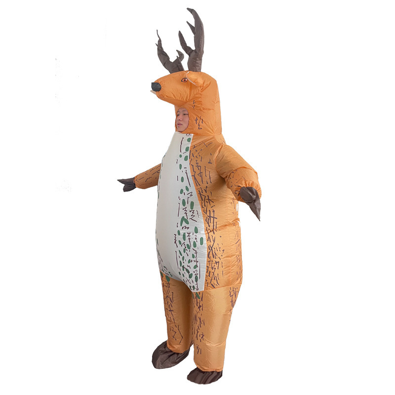 Cosplay Christmas Party Elk Inflatable Halloween Cartoon Dol