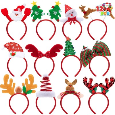 Christmas Headbands with Assorted Design Christmas