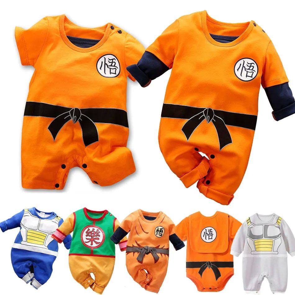 Baby?Anime Clothes Vegeta?Rompers Newborn?Kuririn?Roshi Trai