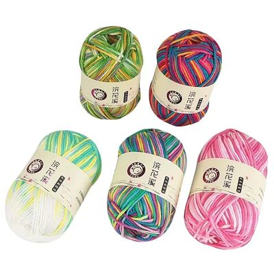 Fancy Yarn Garn Yarn for Knitting Cotton Crochet Knitted Yar