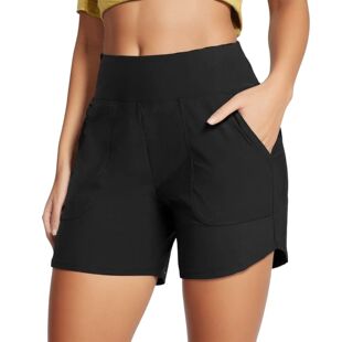 Women's Swimsuit Swimming Trunks Tankini Bottom With Pockets