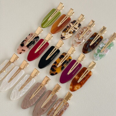 Maillard! Exquisite Acetate Hairpin! Advanced Cosmetic Clip