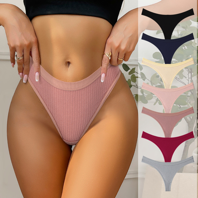 Sexy Threaded Panties Women's Panties Sports Traceless Low W