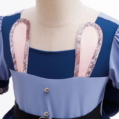 Zootopia 2 Judy Bunny Costume Cosplay for Girls Dress Carniv