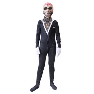 Kids Suit Skeleton Scary Costume Boys Printed Suit Gentleman