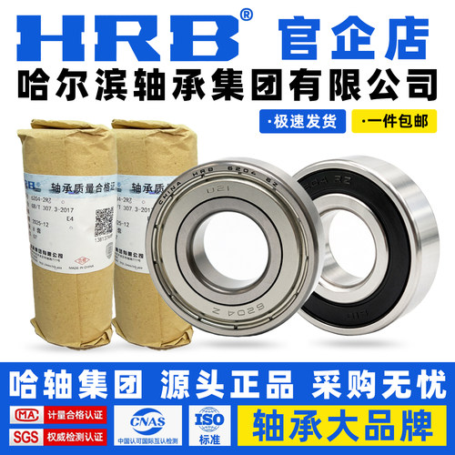 HRB哈尔滨6200系耐高温深沟球轴