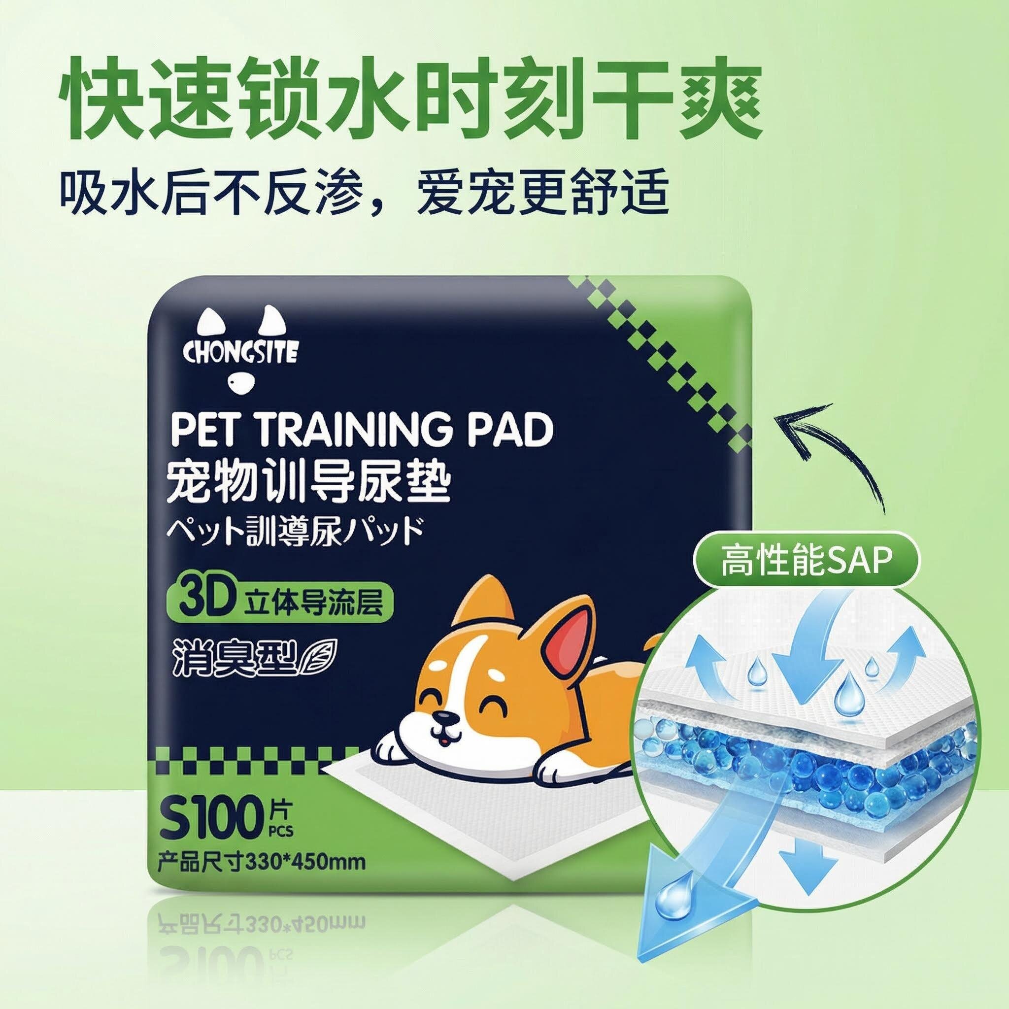 狗狗尿垫加厚消臭宠物泰迪猫咪