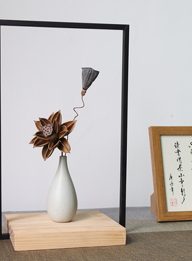 景德镇陶瓷花瓶复古新中式家居摆件客厅装饰干花插花花器工厂