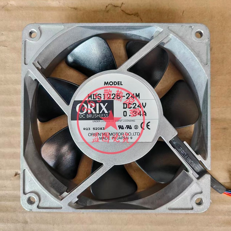 MDS1225-24M 原装日本ORIX 12025 24V 0.34A 4线变频器散热风扇