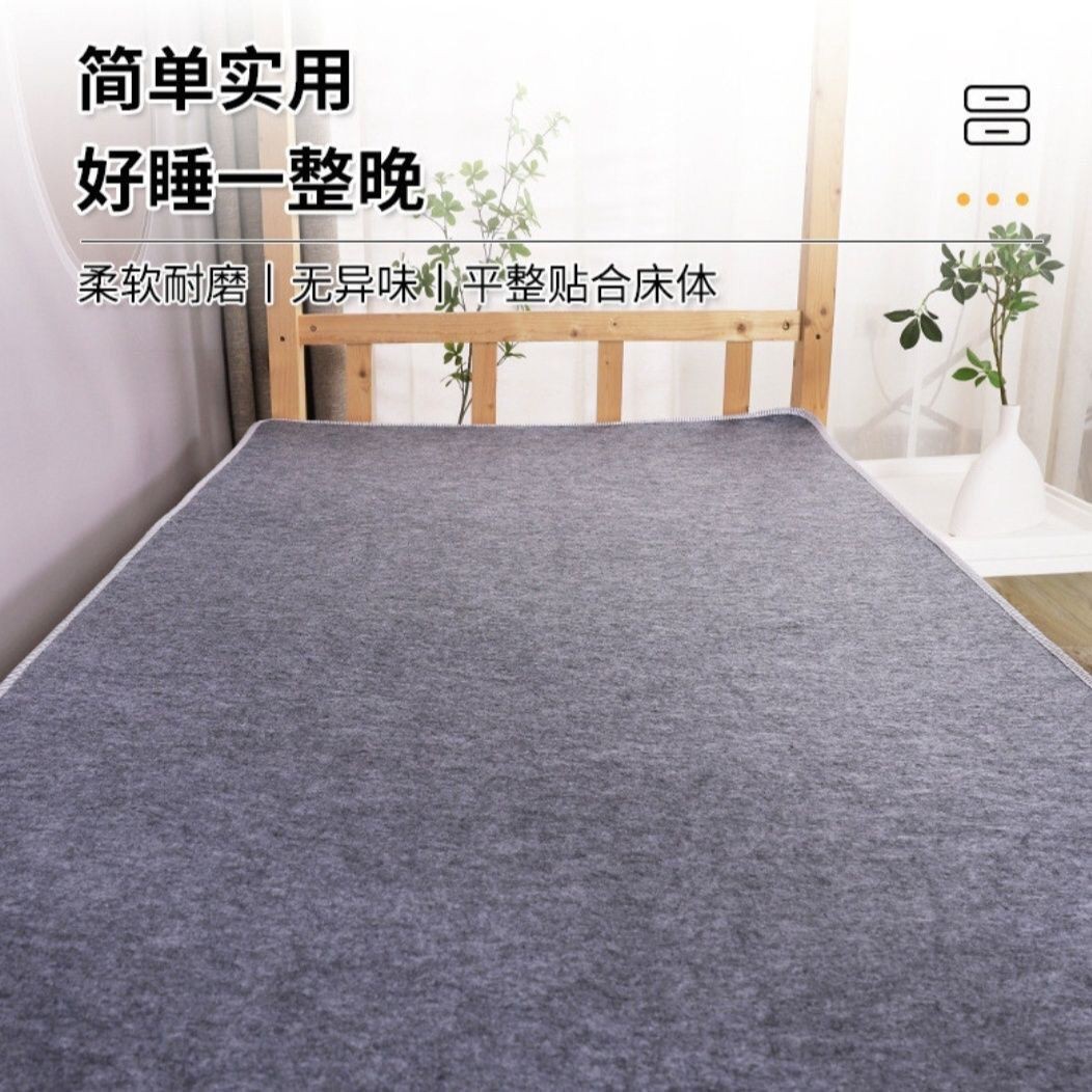 宿舍加厚防潮防霉毛毡床垫