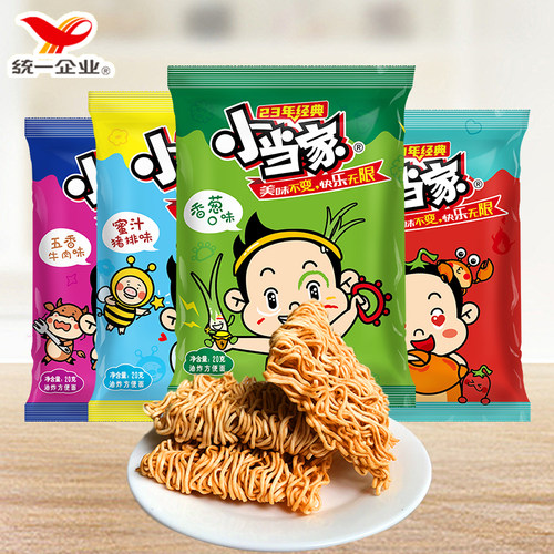 小当家干脆面干吃方便面整箱