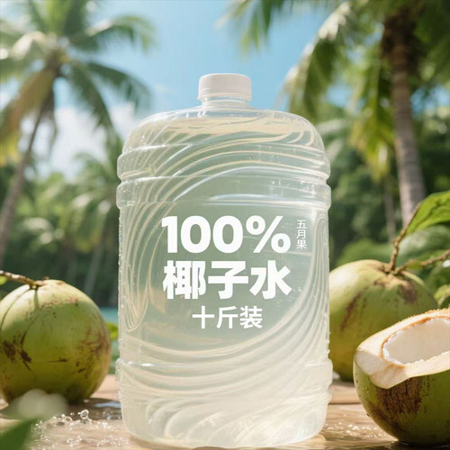 五月果椰子水含钾实惠解渴6大瓶