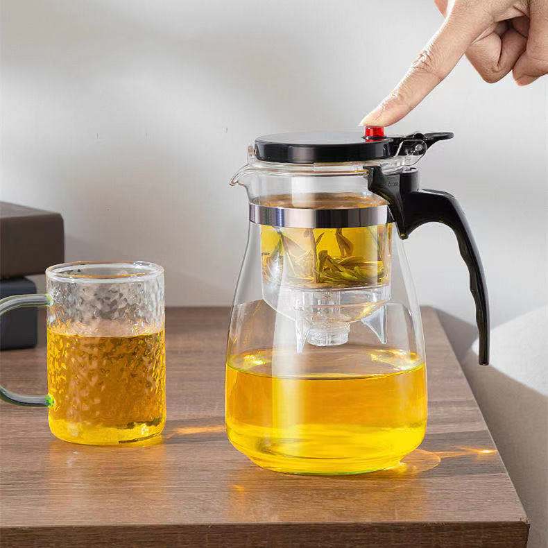 茶具飘逸杯茶壶玻璃茶水分离