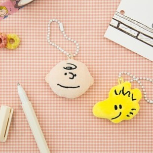 韩国进口史努比PEANUTS钥匙扣高级感小挂件钥匙链卡通挂饰手机链