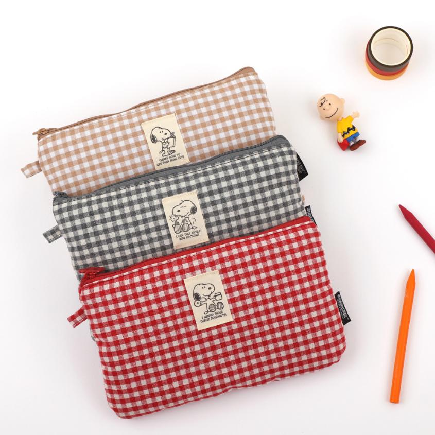 韩国进口PEANUTS史努比笔袋
