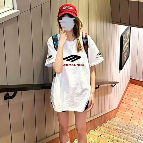 夏宽松印花显瘦百搭oversize上衣