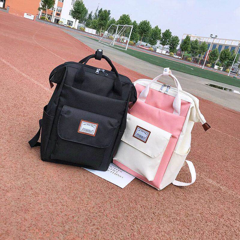 初中生书包带手提包学生手提书袋新款高颜值百搭双肩包大容量书包