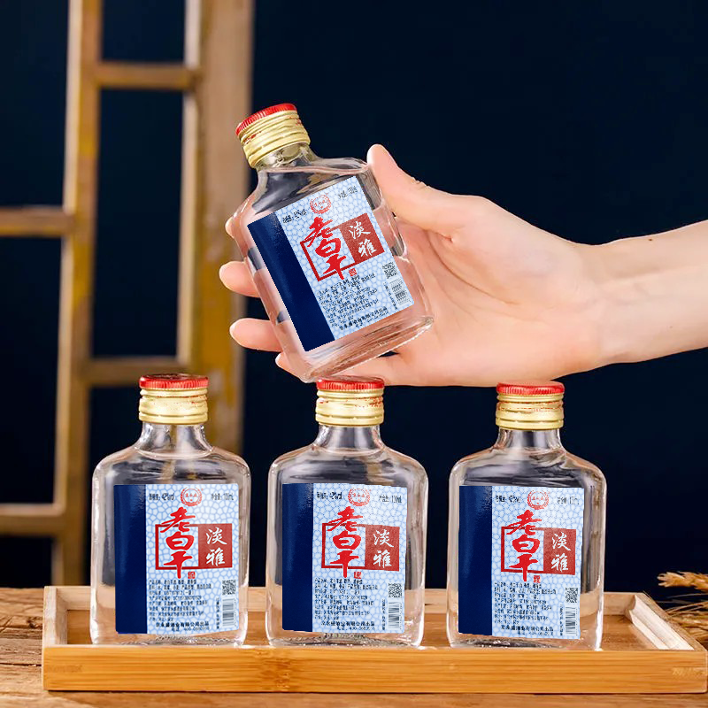 衡水特产老白干小酒42度100ml老牌口粮酒纯粮特价高度酒小瓶装