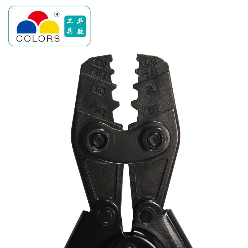 德瑞工具HX-26B刺轮式端子压接钳省力型(日式)6-25mm2裸端子