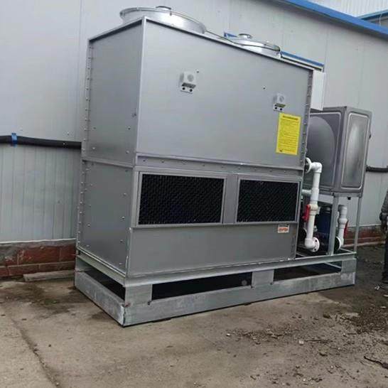 封闭式冷却塔30LTX4不锈钢冷销却塔冷水业塔厂家直工封式闭冷却水