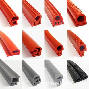 硅胶密封条防门耐温烤盗箱硅胶高密封条玻璃门硅硅胶胶密条封空心